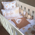 Cot Bedding - Boho Sun Set 01 baby neutral nursery linen set South Africa