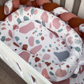 Nest - Pink Terrazzo Pattern 01 baby nursery snuggle nests South Africa