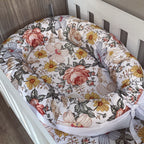 Cot Bedding - Boho Floral Set 02