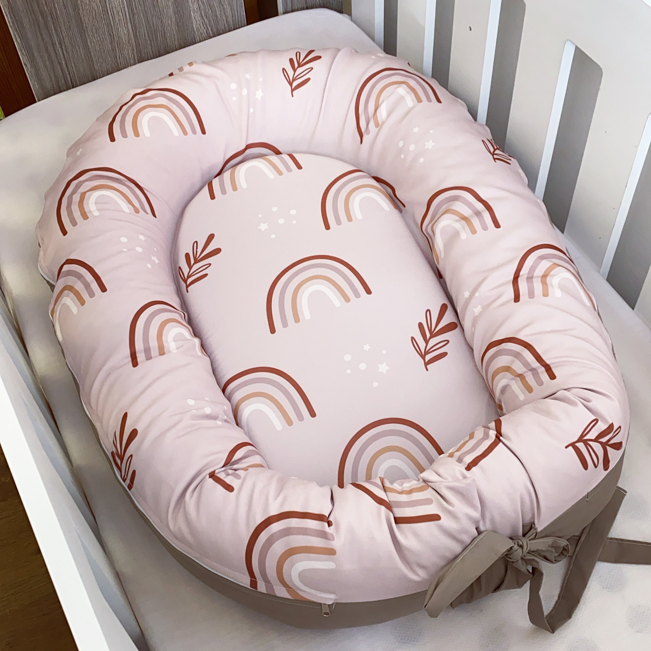Nest - Boho Rainbow 02 baby nursery snuggle nests South Africa