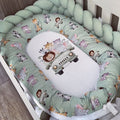 Nest - Green Safari 01 baby nursery snuggle nests South Africa