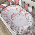 Nest - Coral Rainbow 01 baby nursery snuggle nests South Africa