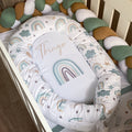 Nest - Sage Rainbow 01 baby nursery snuggle nests South Africa