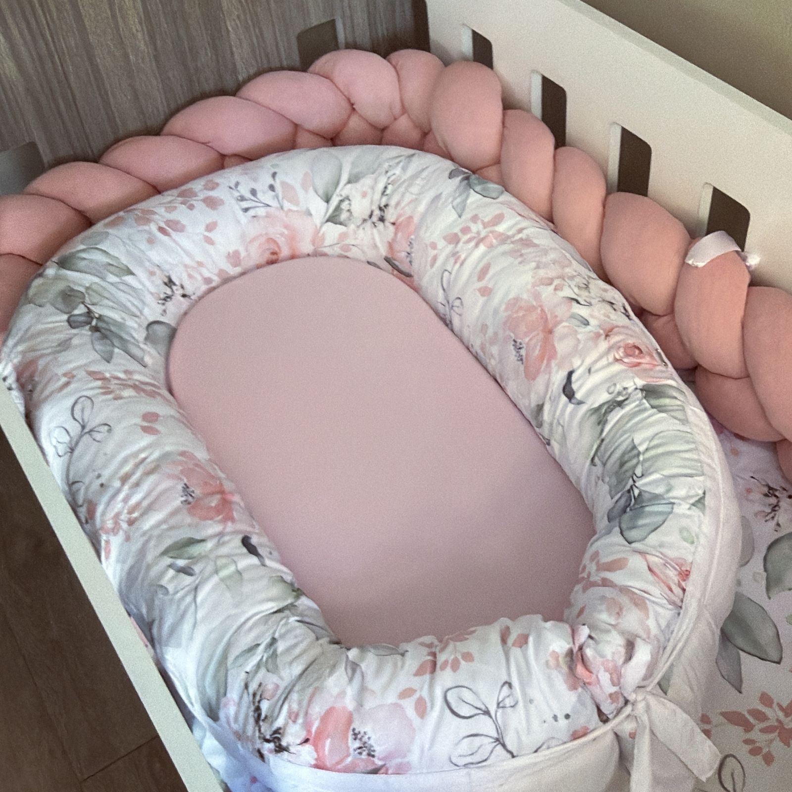 Nest - Pink Flowers 03 baby nursery snuggle nests South Africa