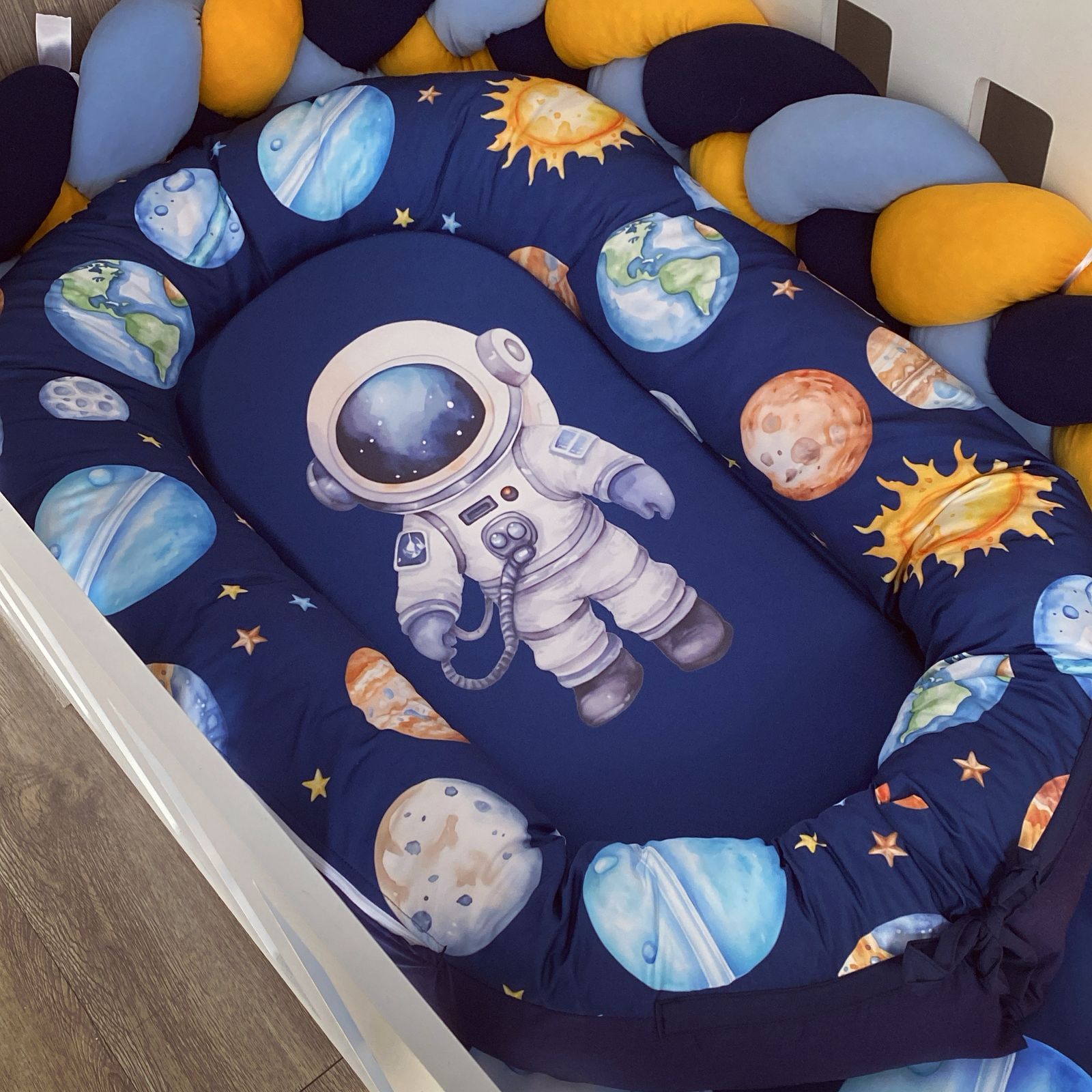 Nest - Blue Space 01 baby nursery snuggle nests South Africa
