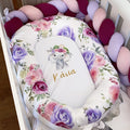 Nest - Pink Flowers Elephant 04 baby nursery snuggle nests South Africa