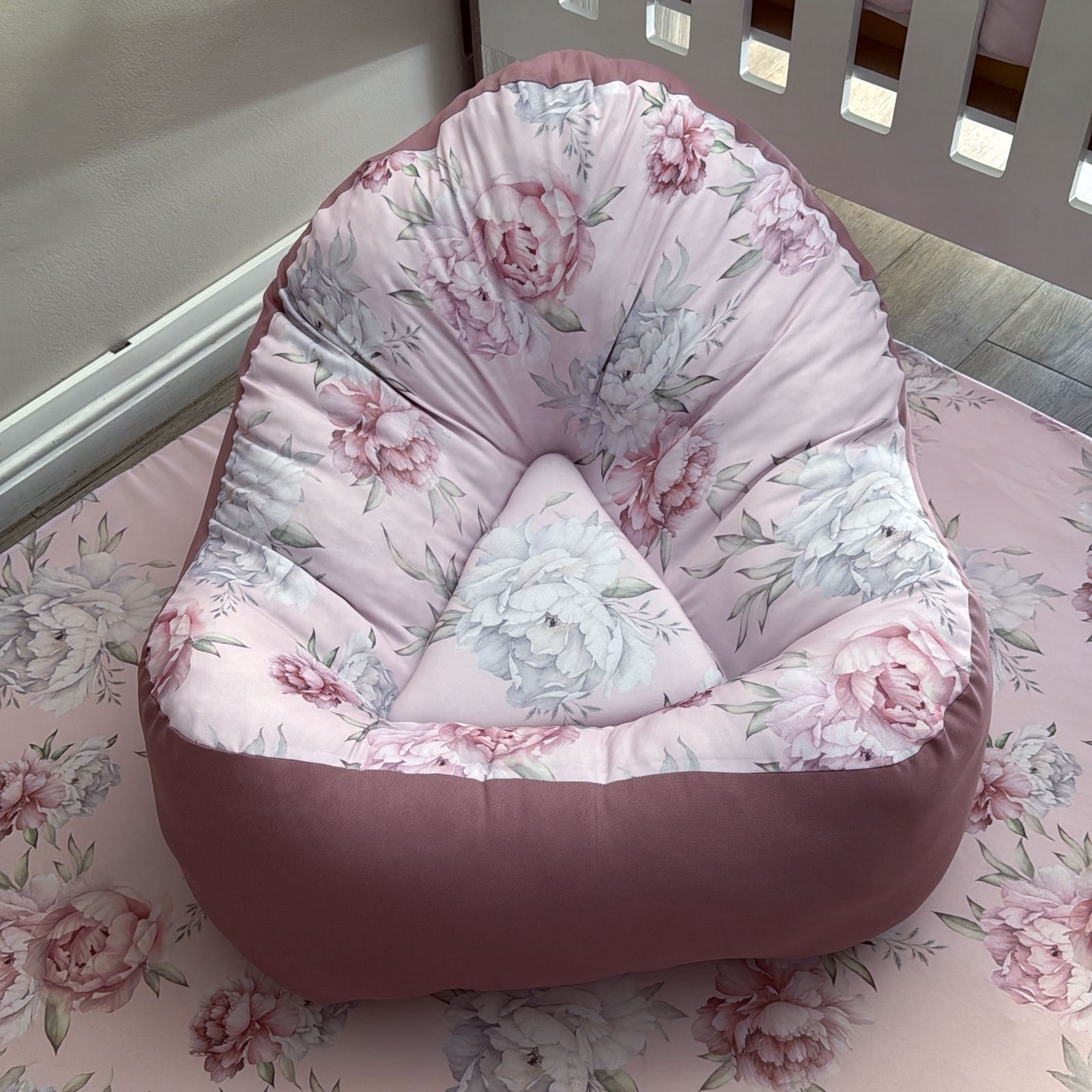 Cot Bedding - Pink Swan 03