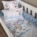 Cot Bedding - World Map Set 01 baby boy nursery linen set South Africa