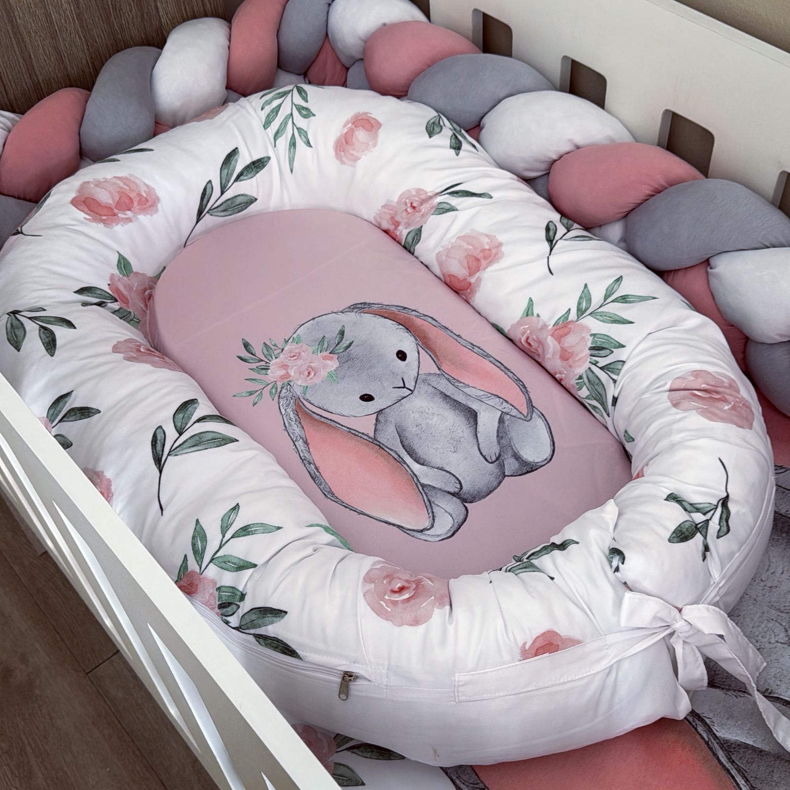 Nest - Flower Bunny 05 baby nursery snuggle nests South Africa