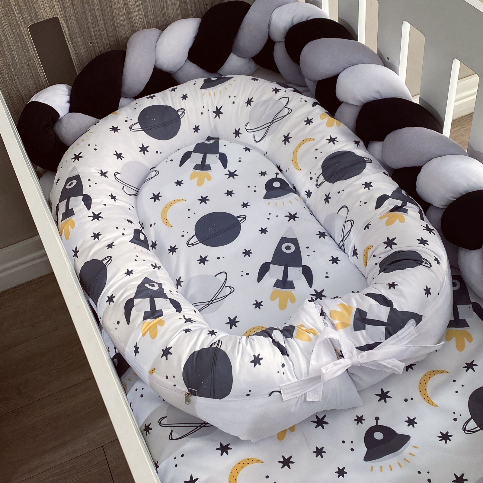 Nest - Black Space 02 baby nursery snuggle nests South Africa