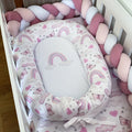 Nest - Pink Rainbow 04 baby nursery snuggle nests South Africa