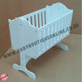 Classic Rocking Cradle White - B0113