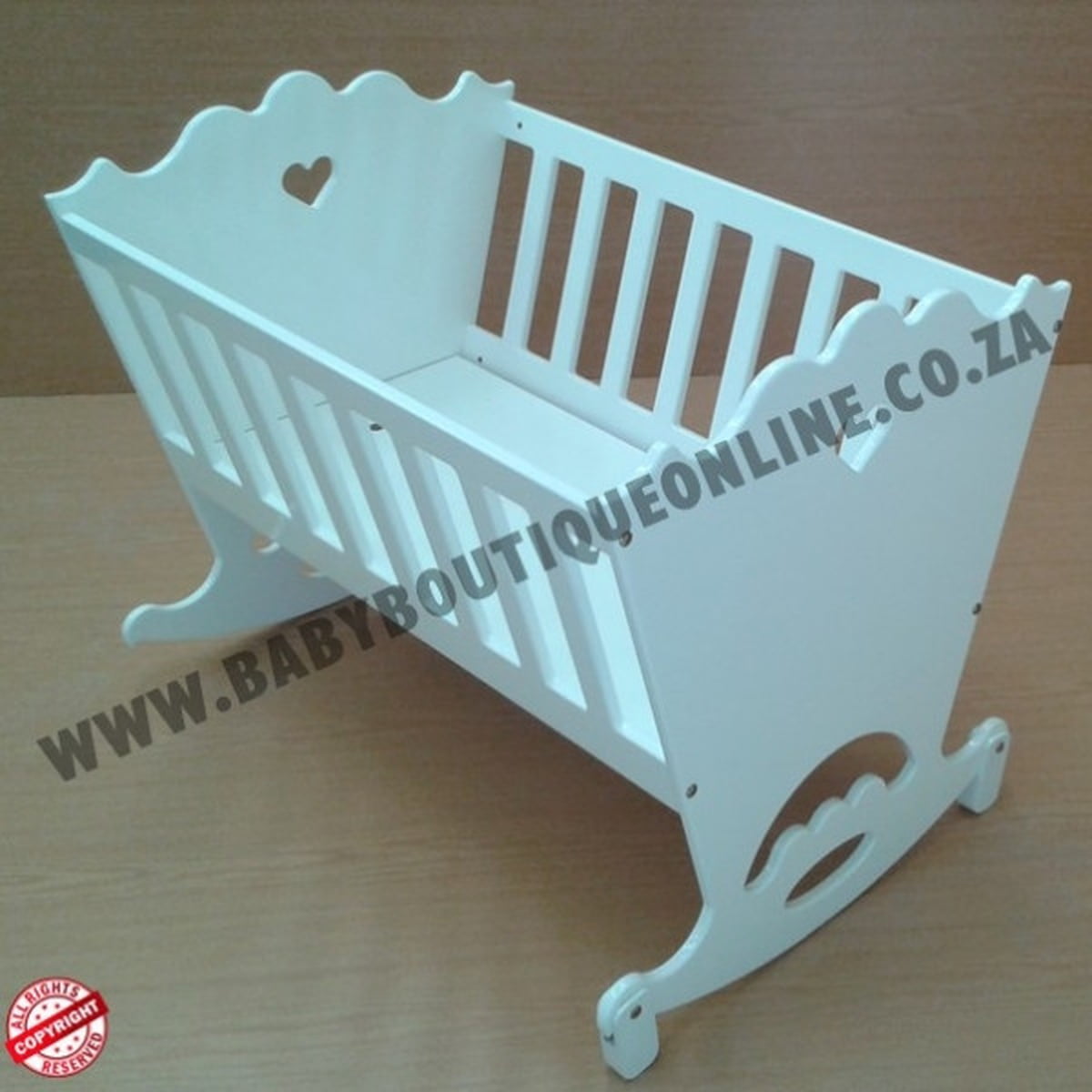 Rocking Cradle White - B0116