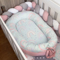 Nest - Pink Rainbow 06 baby nursery snuggle nests South Africa