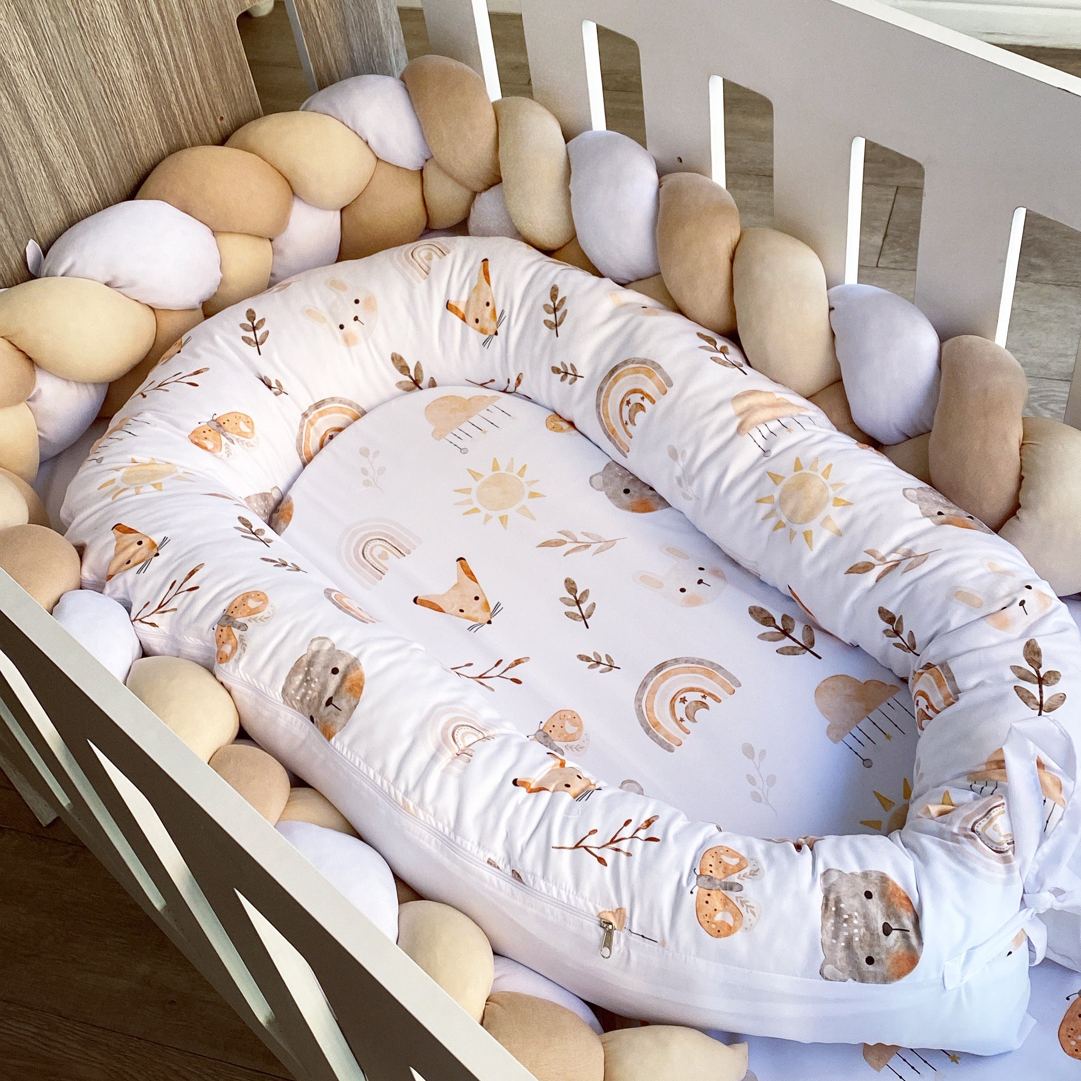 Nest - Boho Sun 02 baby nursery snuggle nests South Africa