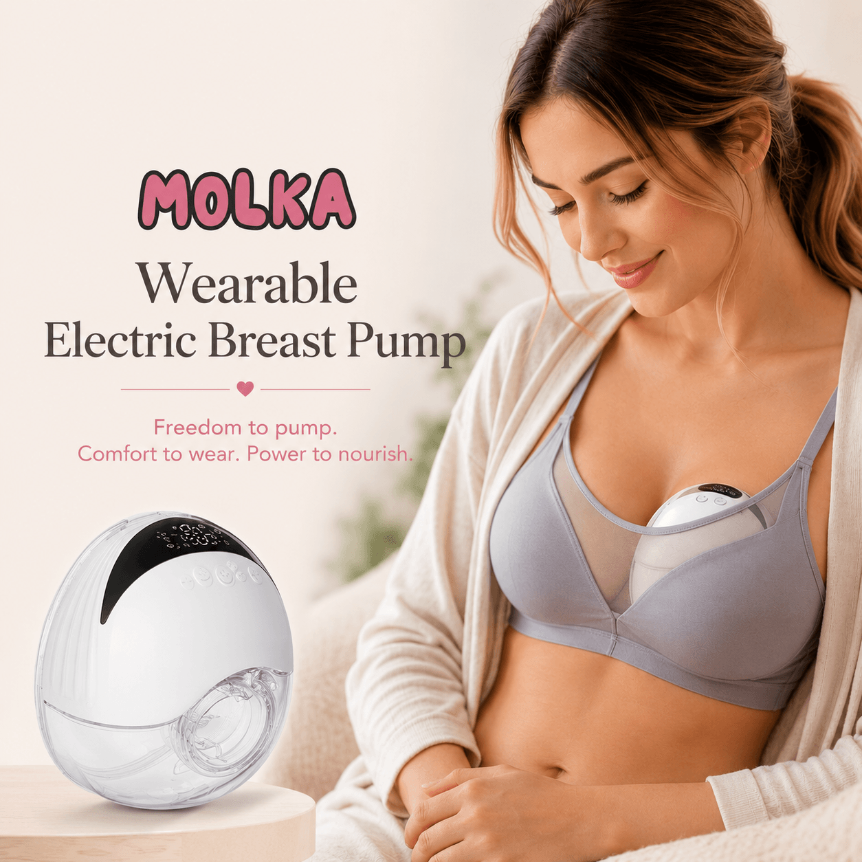 Molka Hands Free Breast Pump