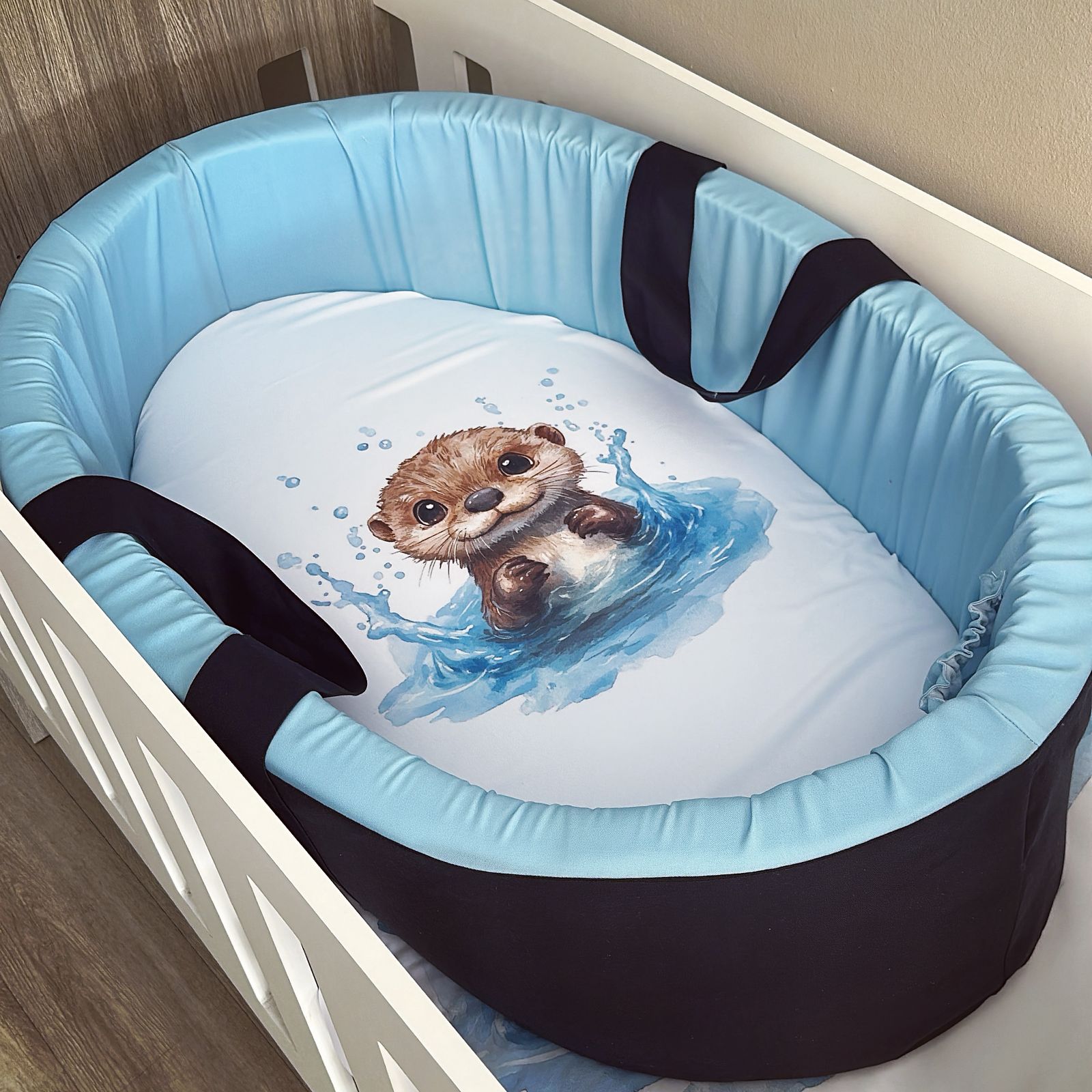 Carry Cot - Blue Otter 01 baby carry cots South Africa
