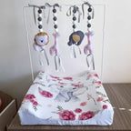 Cot Bedding - Pink Safari Set 15