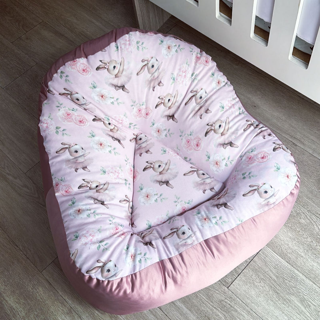 Cot Bedding - Pink Bunny Set 16