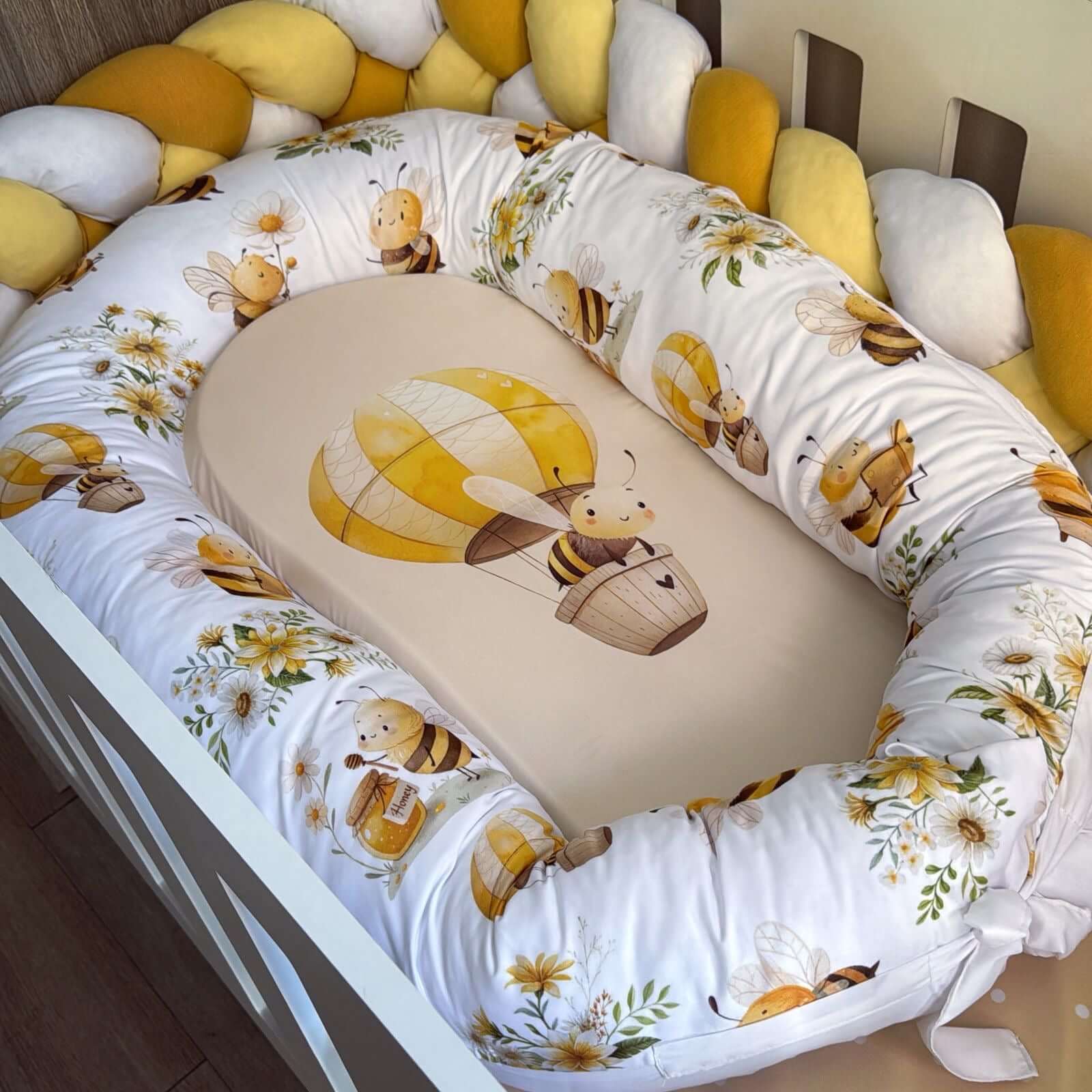 Nest - Yellow Bee 01 baby nursery snuggle nests South Africa