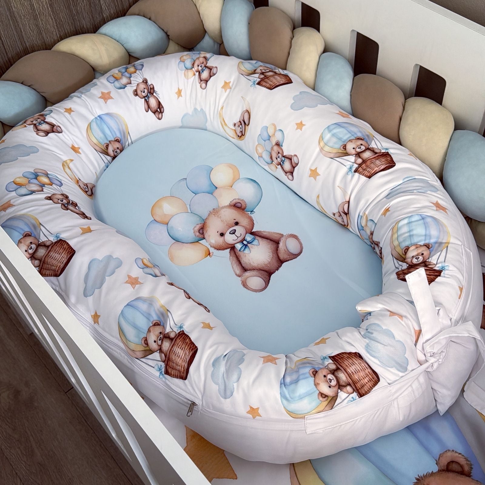Nest - Up and Away Bear 03 baby nursery snuggle nests South Africa